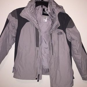 North face ski coat